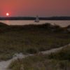 "Sunset Path" Coastal Art by EDA Surf