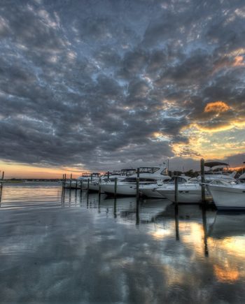 sunset slips boat marina photography art