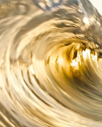golden blurs Wave Art Photography