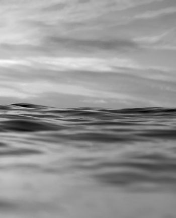 Placid States Black and White Water Photography
